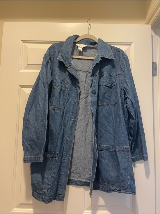 Susan Graver Jackets & Blazers - Vintage oversized denim